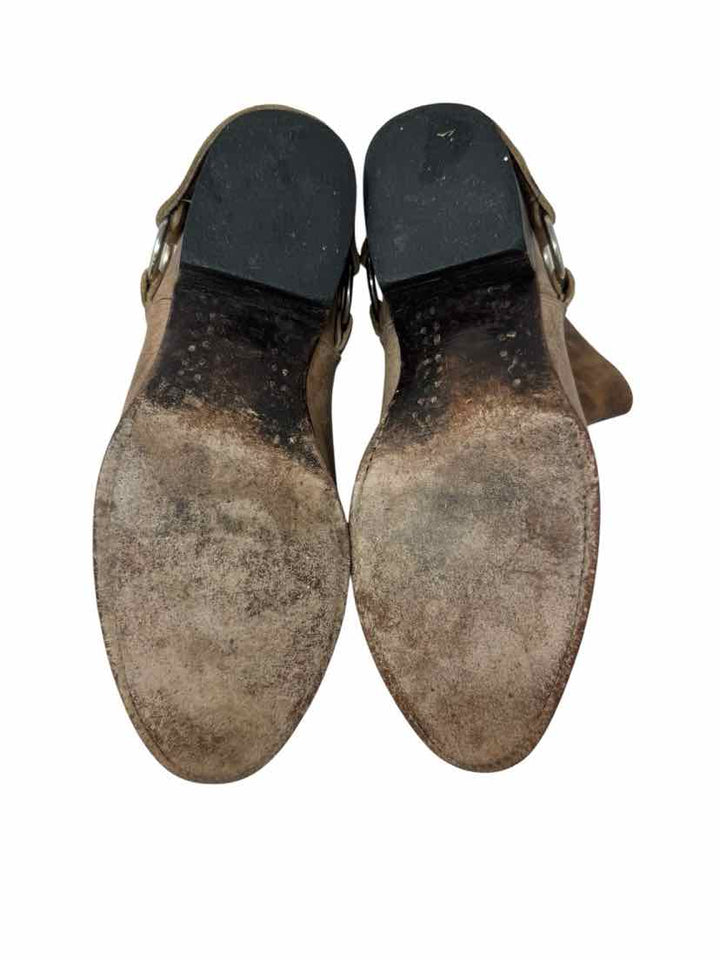 Shoe Size 8 FREEBIRD Tan Leather Boots