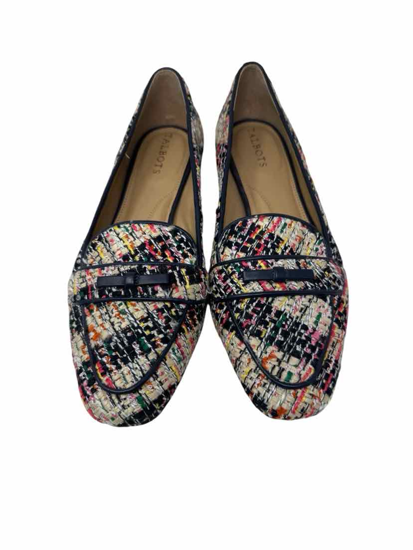 Shoe Size 9 Talbots Multi-Color Tweed Loafers