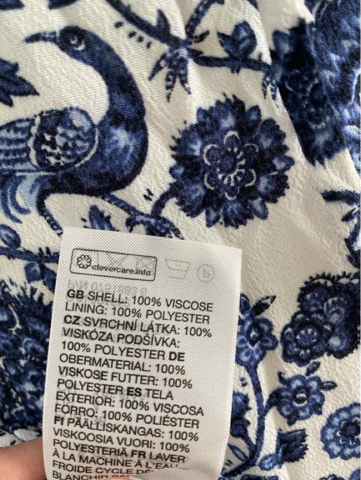 Size 36 Blue Print Dress