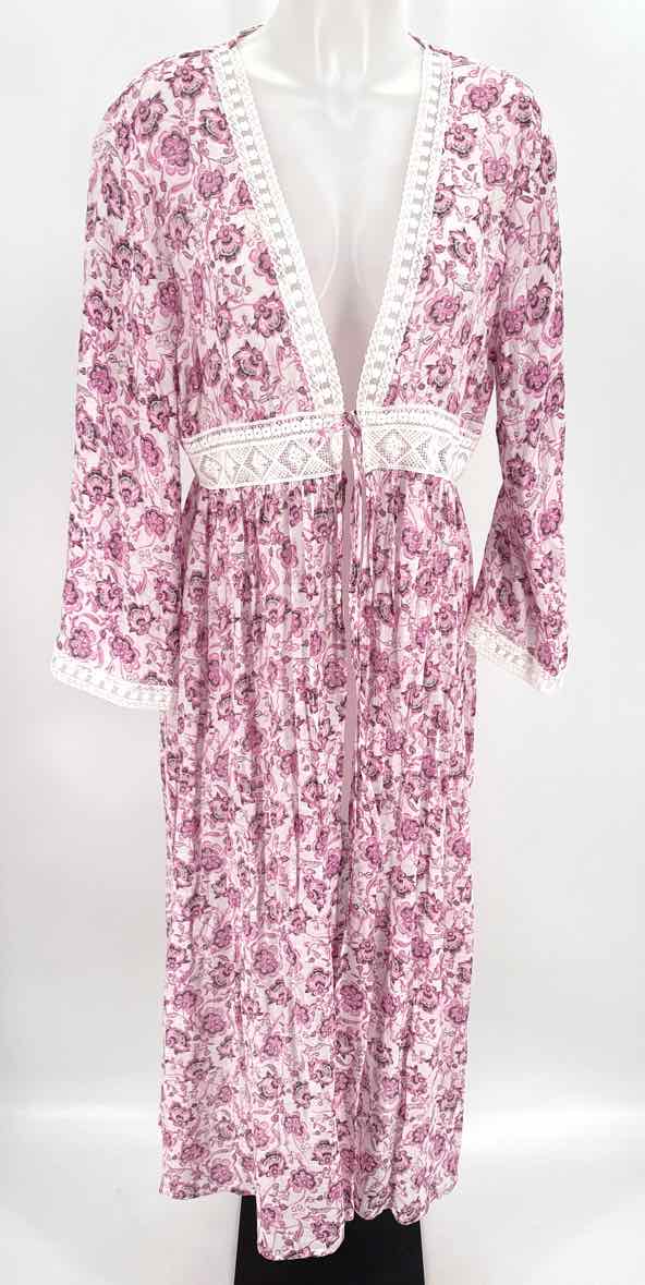 Size L Pink Lace Shirt