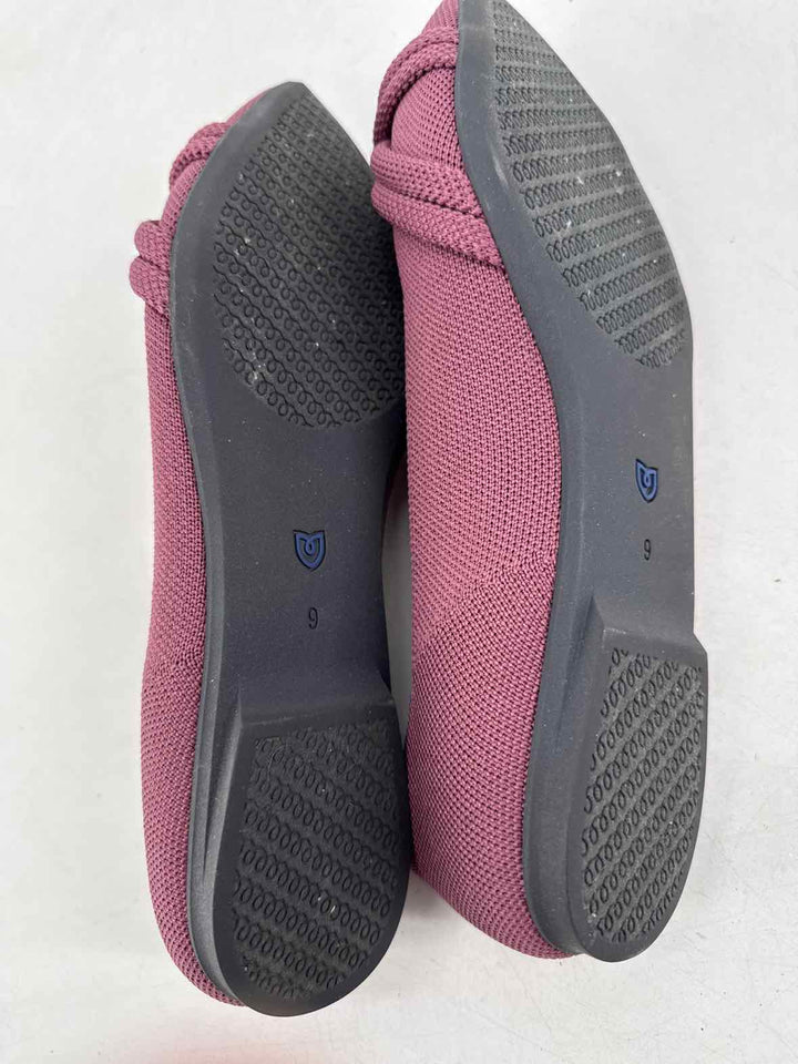 Shoe Size 9 ROTHY'S Purple Knit Flats