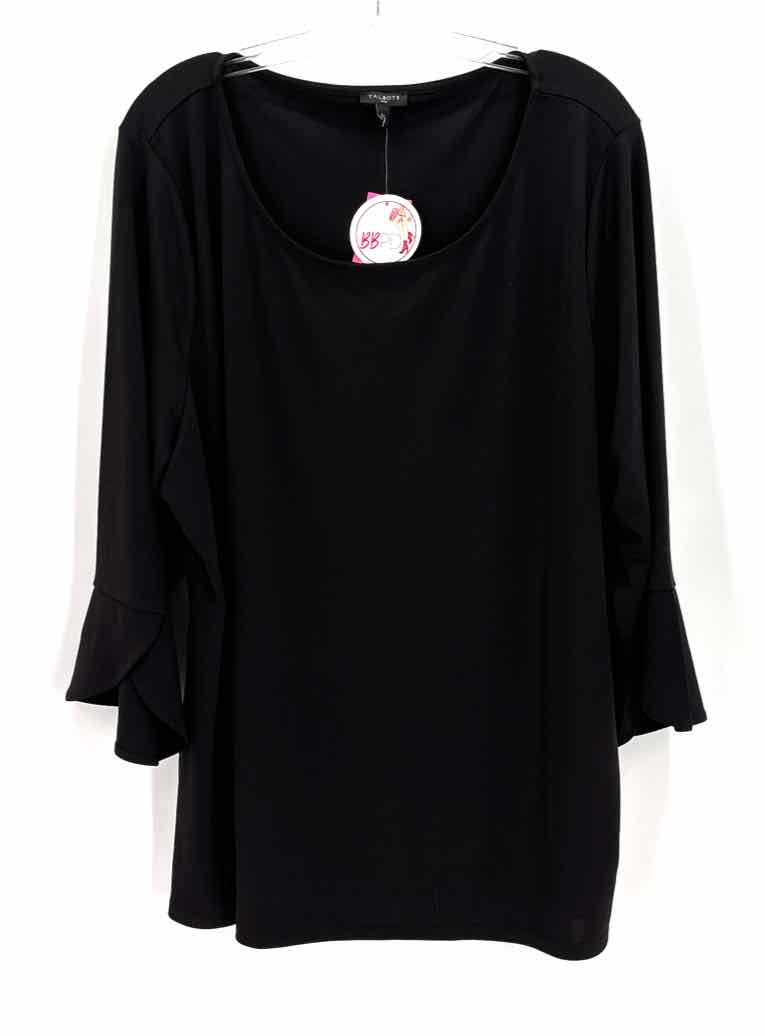 Size 3X Talbots Black Shirt