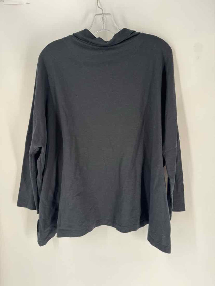 Size L MERSEA Black Cotton Sweater