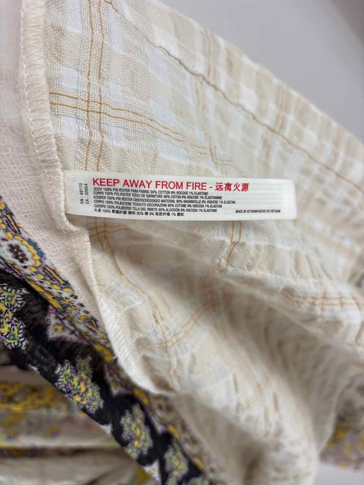 Size XS/S FREE PEOPLE Cream Robe