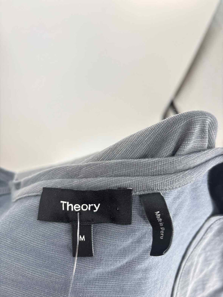Size M THEORY Gray Shirt