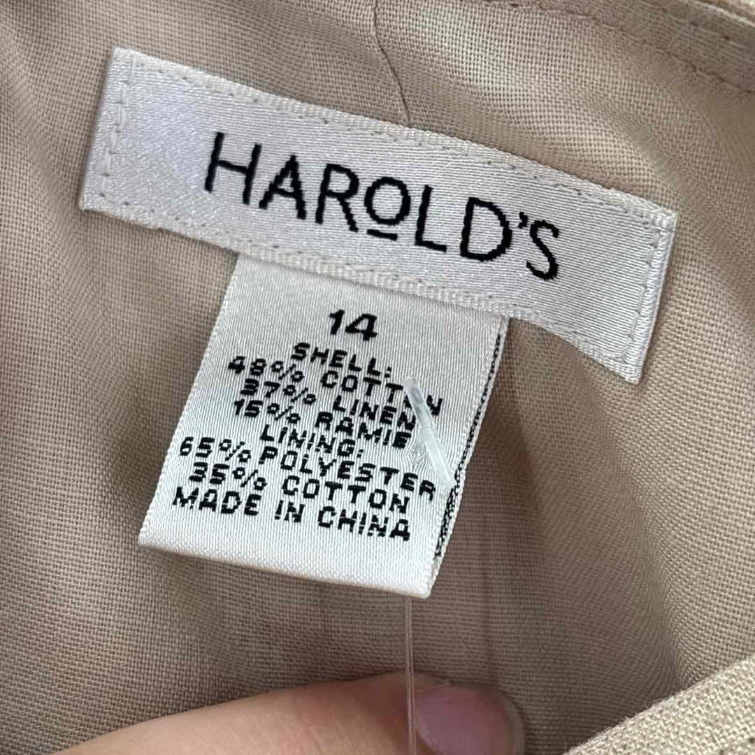 Size 14 Tan Skirt