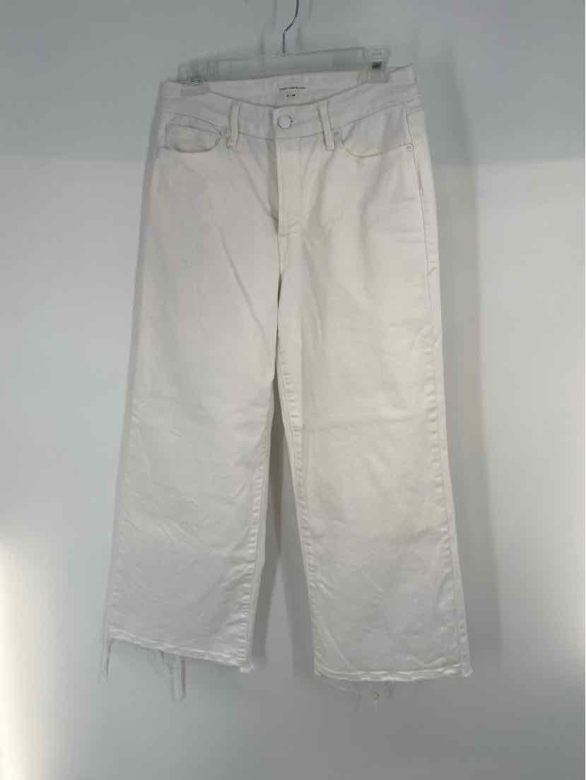 Size 8 GOOD AMERICAN White Pants