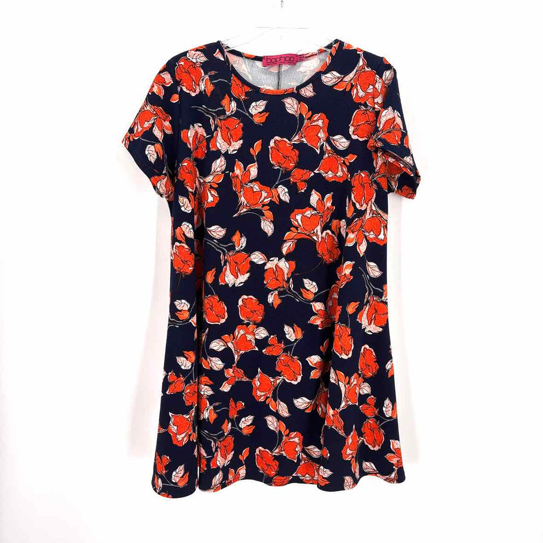 Size 18 Navy Print Dress