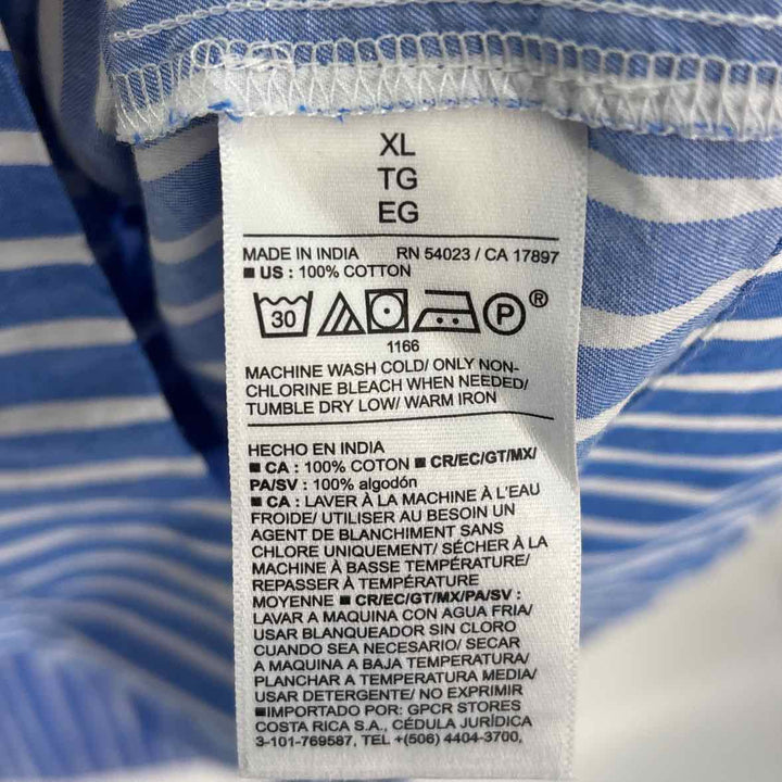 Size XL Old Navy Blue Print Dress