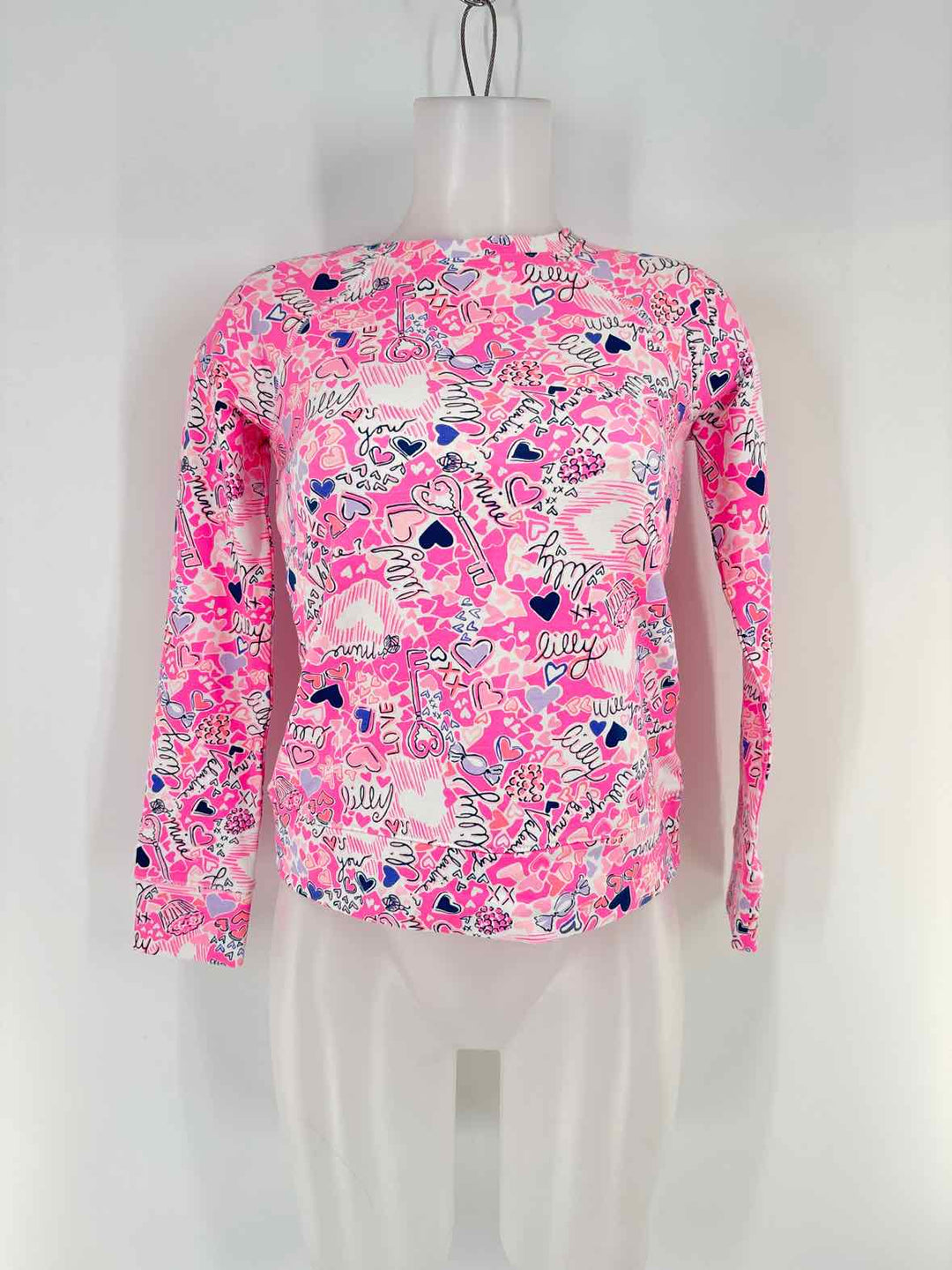 Size XXS Lilly Pulitzer PINK PRINT Sweater