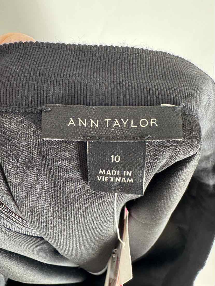 Size 10 Ann Taylor Black Skirt