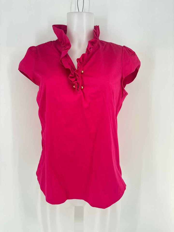 Size 10 ELIZABETH MCKAY Pink Shirt