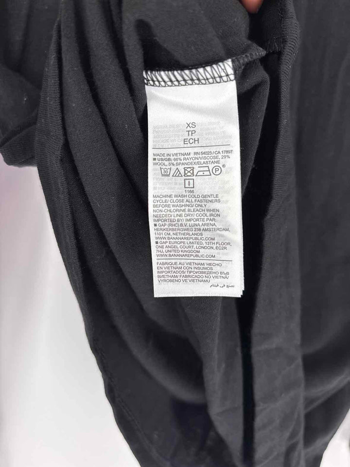 Size XS Banana Republic Black Shirt