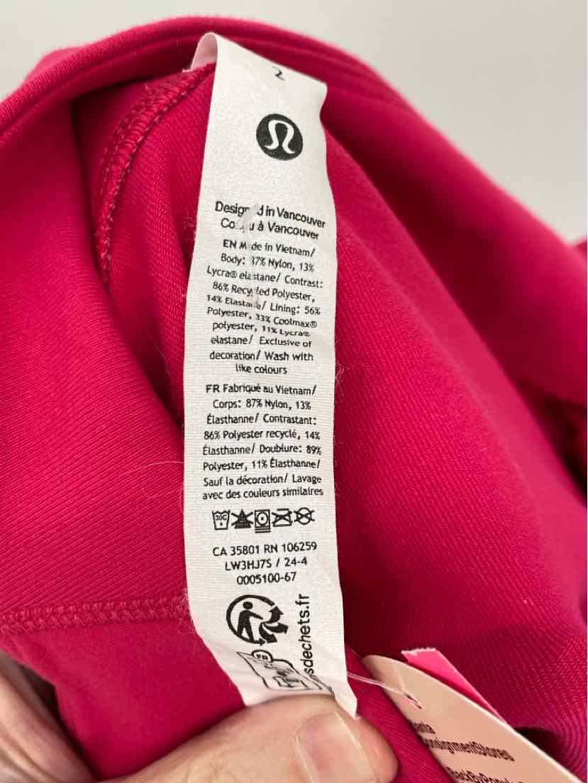 Size 2 Lululemon Fuschia Jacket