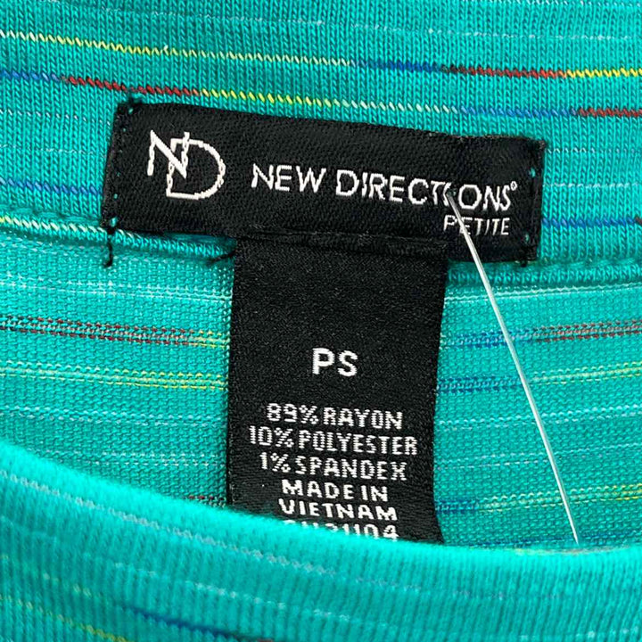 Size S NEW DIRECTION Teal Shirt