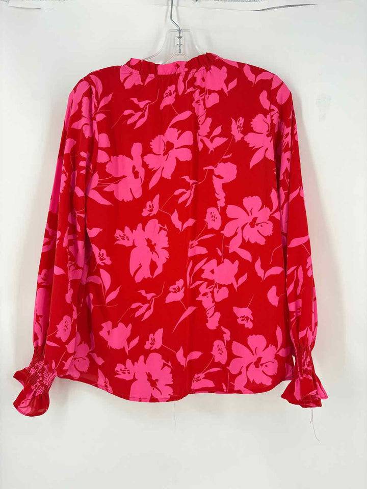 Size S Red Print Shirt