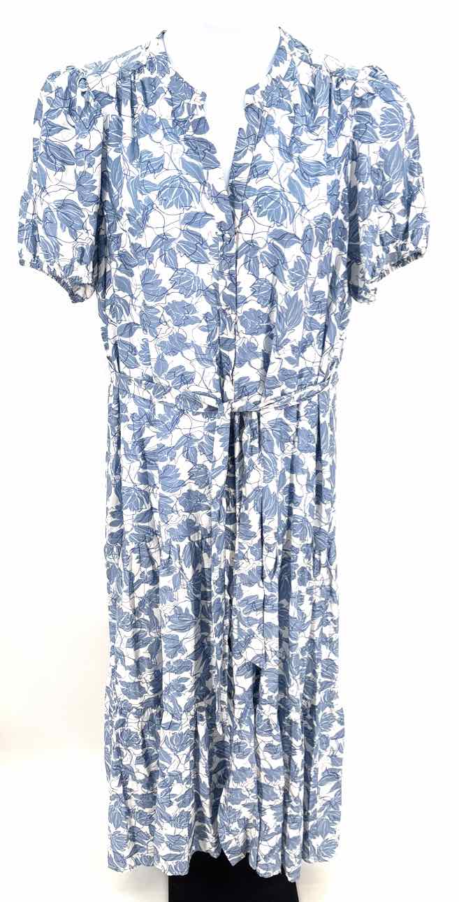 Size L CYNTHIA STEFFE Blue Dress