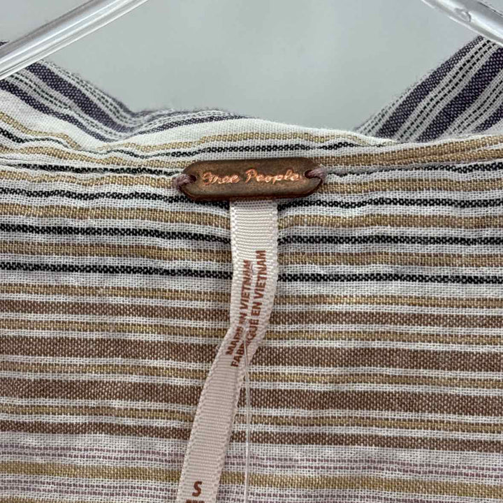Size S FREE PEOPLE Ivory Shirt