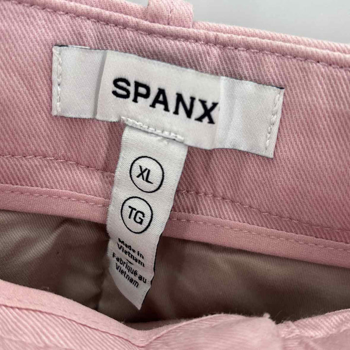 Size XL SPANX Pink Twill Shorts