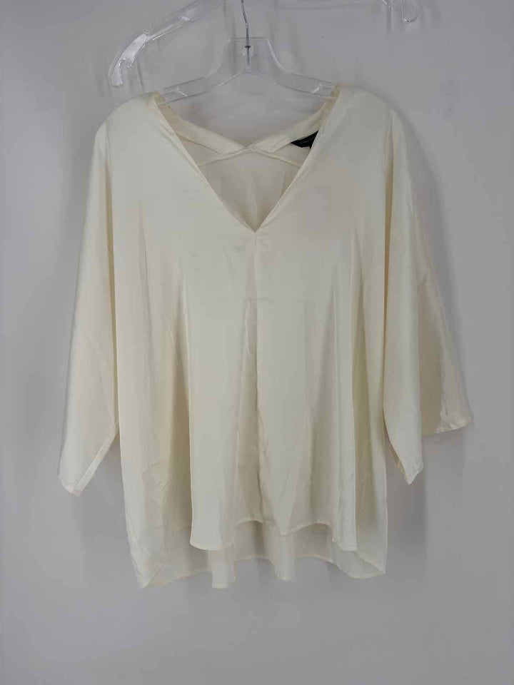 Size L Banana Republic Cream Shirt