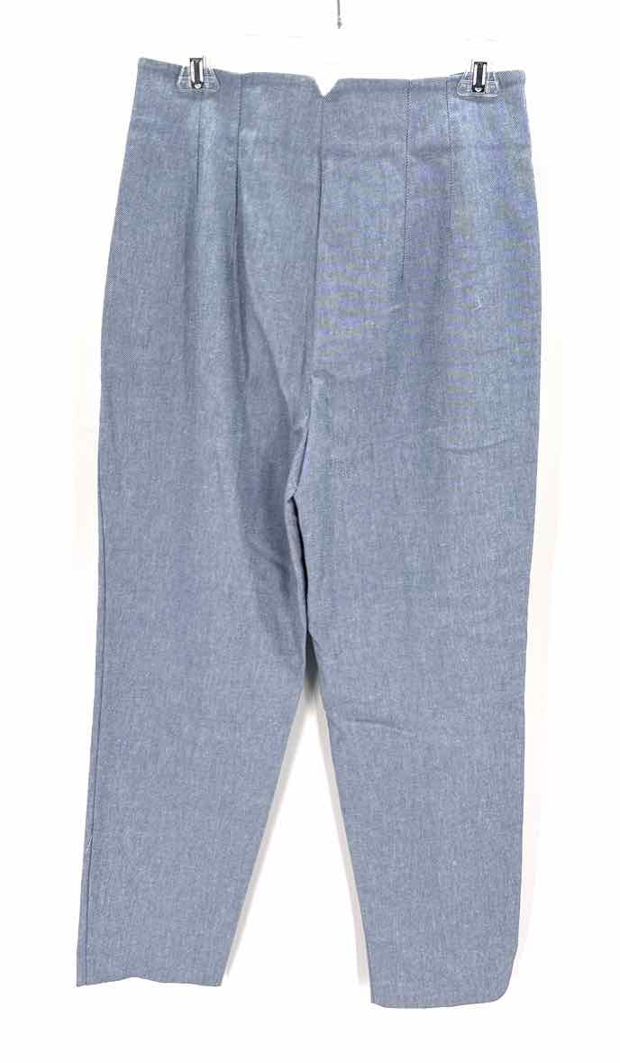 Size L ZARA Blue Twill Dress