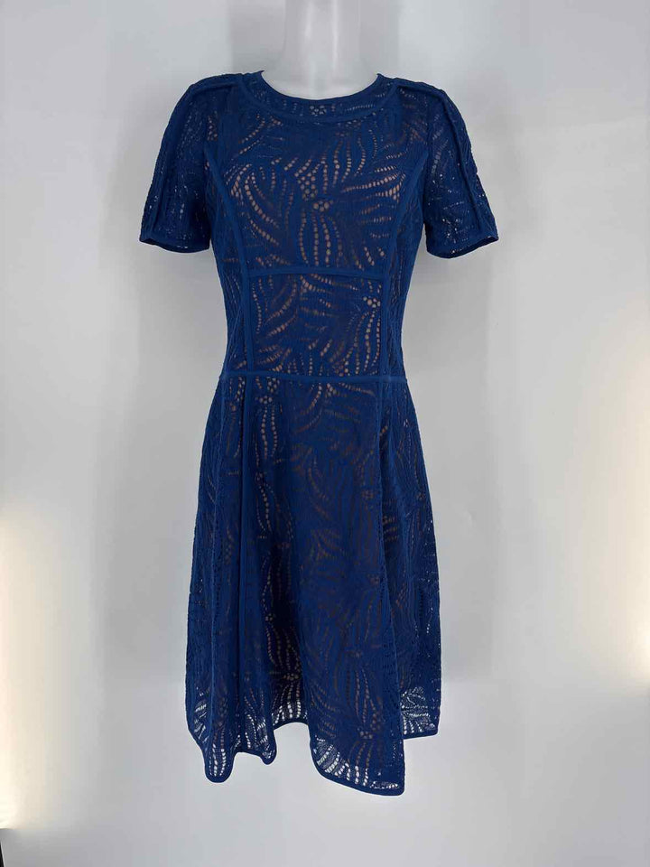 Size 2 BCBG Navy Lace Dress