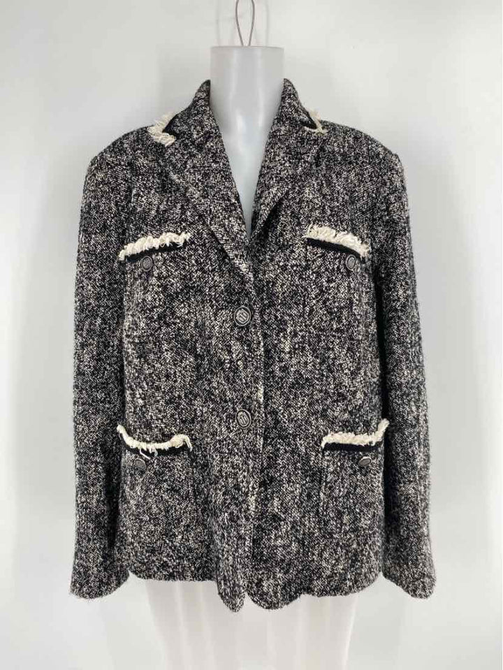 Size 16W Talbots Black Jacket