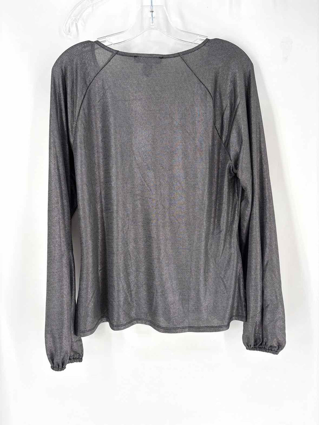 Size XL White House Black Market Silver Shirt