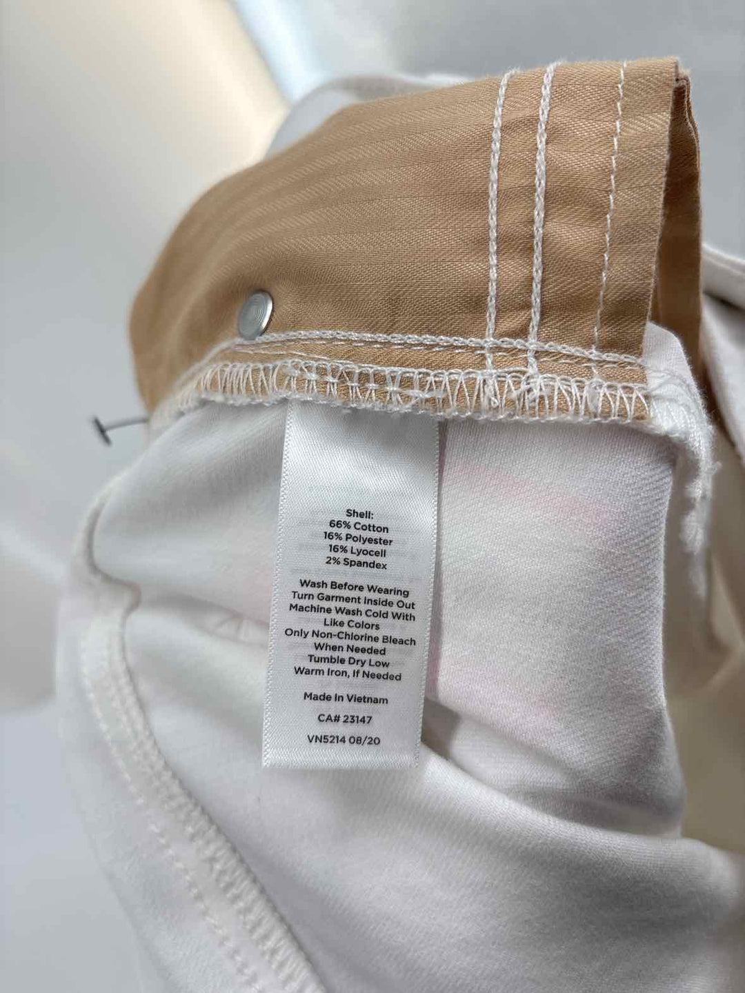 Size 16 Talbots White Pants