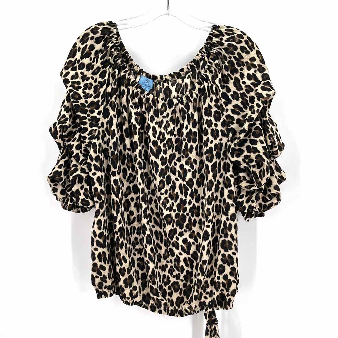 Size XL CECE Tan Shirt