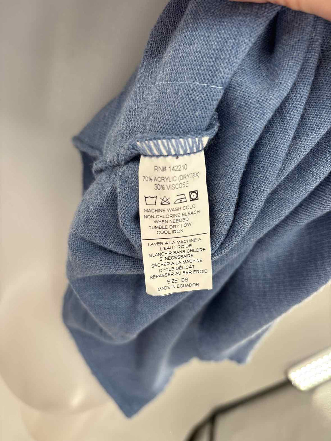 Size One Size MERSEA Blue Sweater