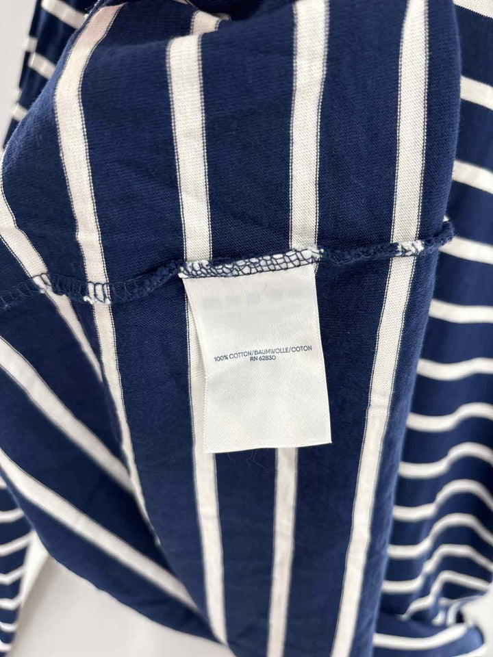 Size 2X LAND END Navy Shirt