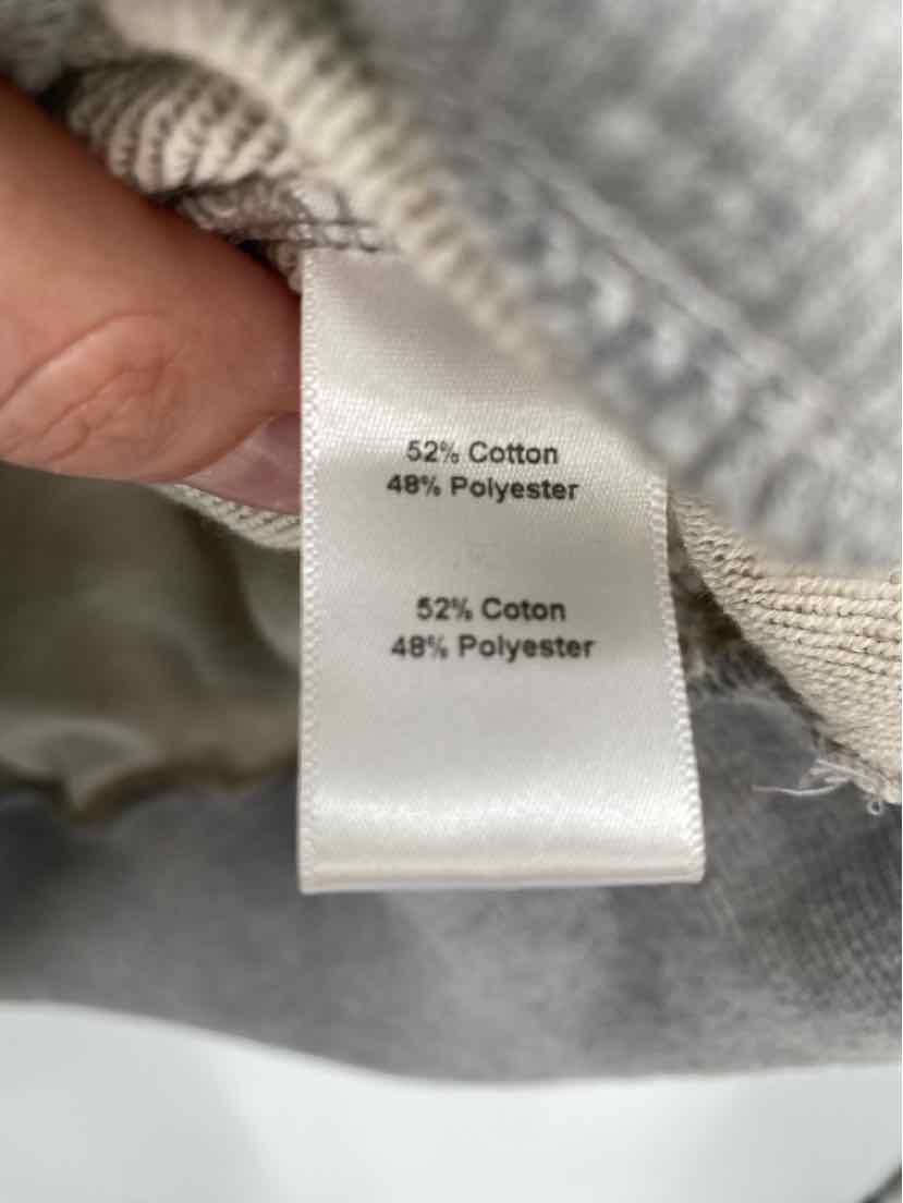 Size XL WHITE + WARREN Black Cardigan