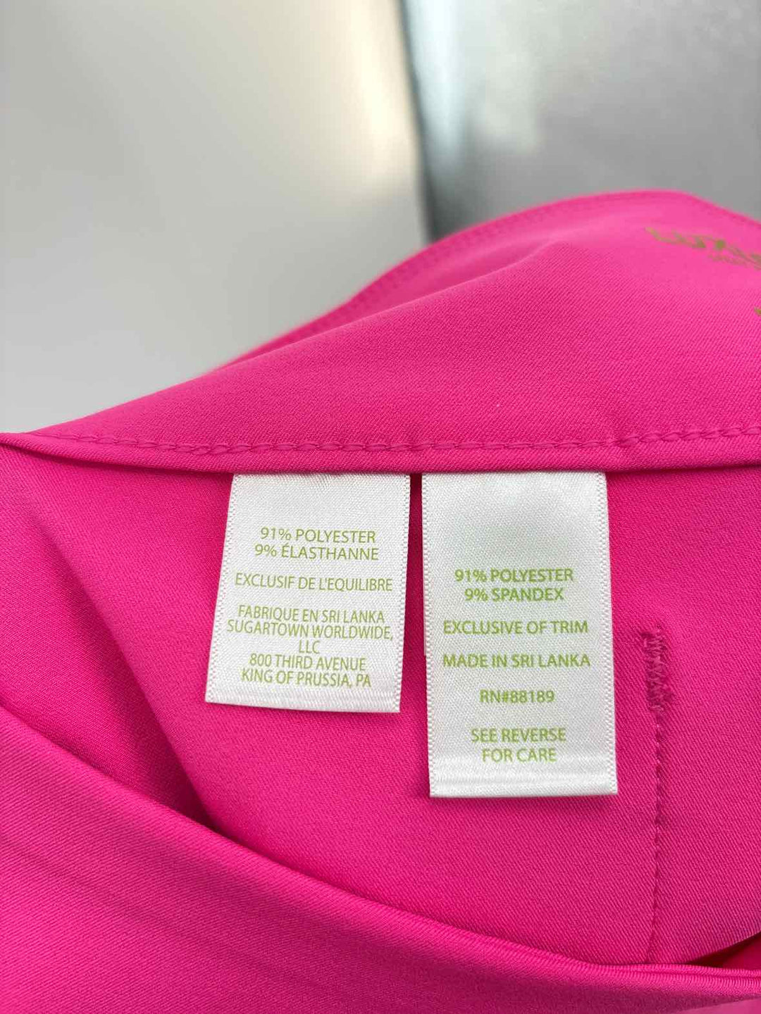 Size 2 Lilly Pulitzer Fuschia Pants