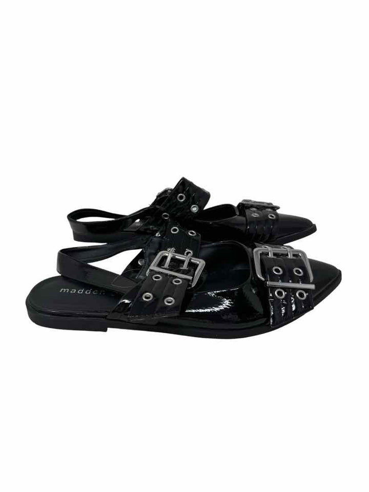 Shoe Size 7.5 Steve Madden Black Flats