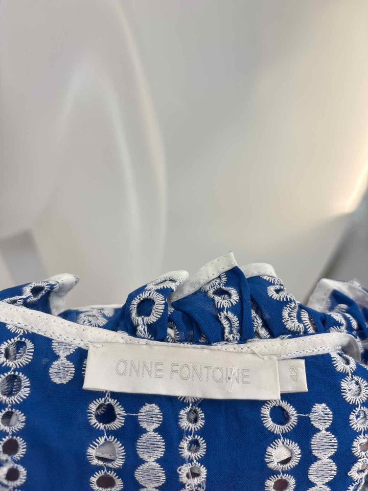 Size 42 ANNE FONTAINE Blue Luxury - Dress