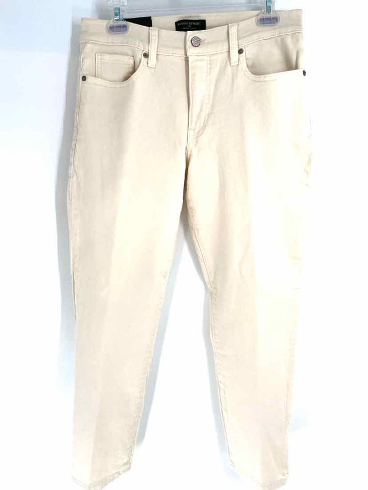 Size 8 Banana Republic Cream Pants