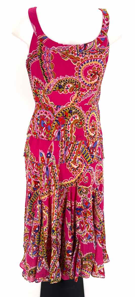 Size 12 Jones New York PINK PRINT Dress