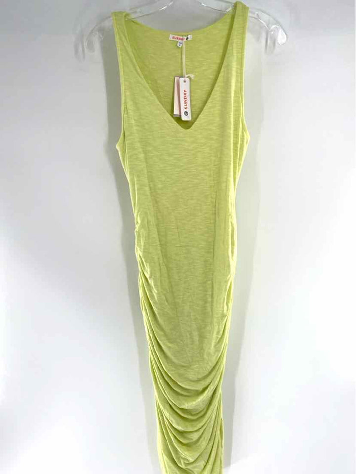 Size M Sundry Yellow Dress