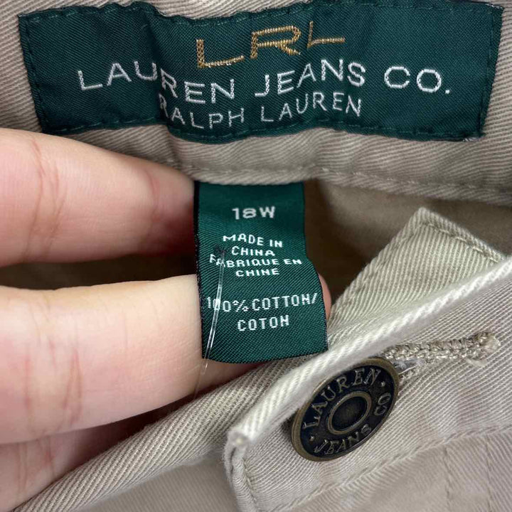 Size 18 RALPH LAUREN Tan Pants