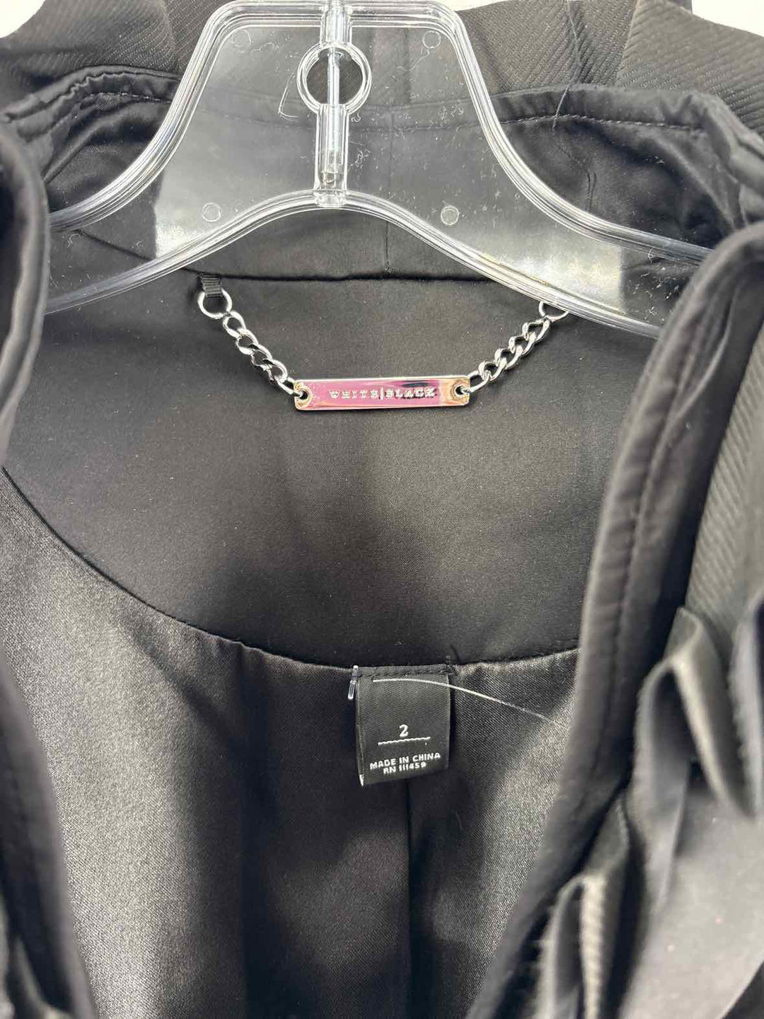 Size 2 White House Black Market Black Dress