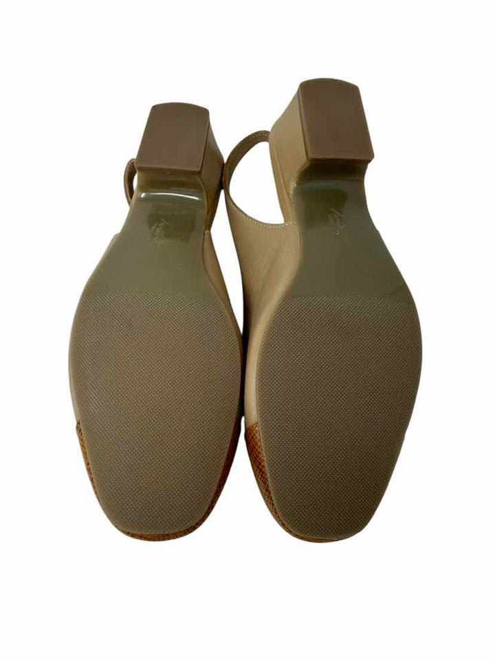 Shoe Size 7.5 TROTTERS Tan Leather Pumps