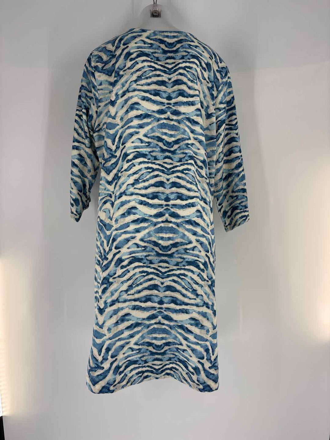 Size L SOFT SURROUNDINGS Blue Print Shirt