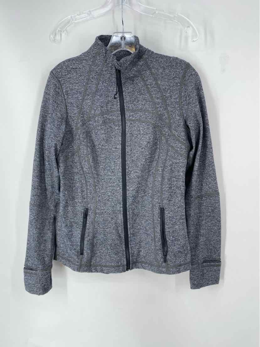 Size 10 Lululemon Black Print Jacket