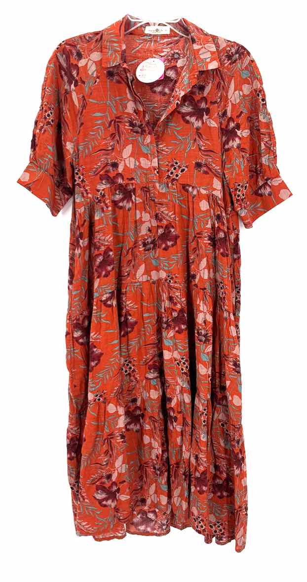 Size M Burnt Orange Dress