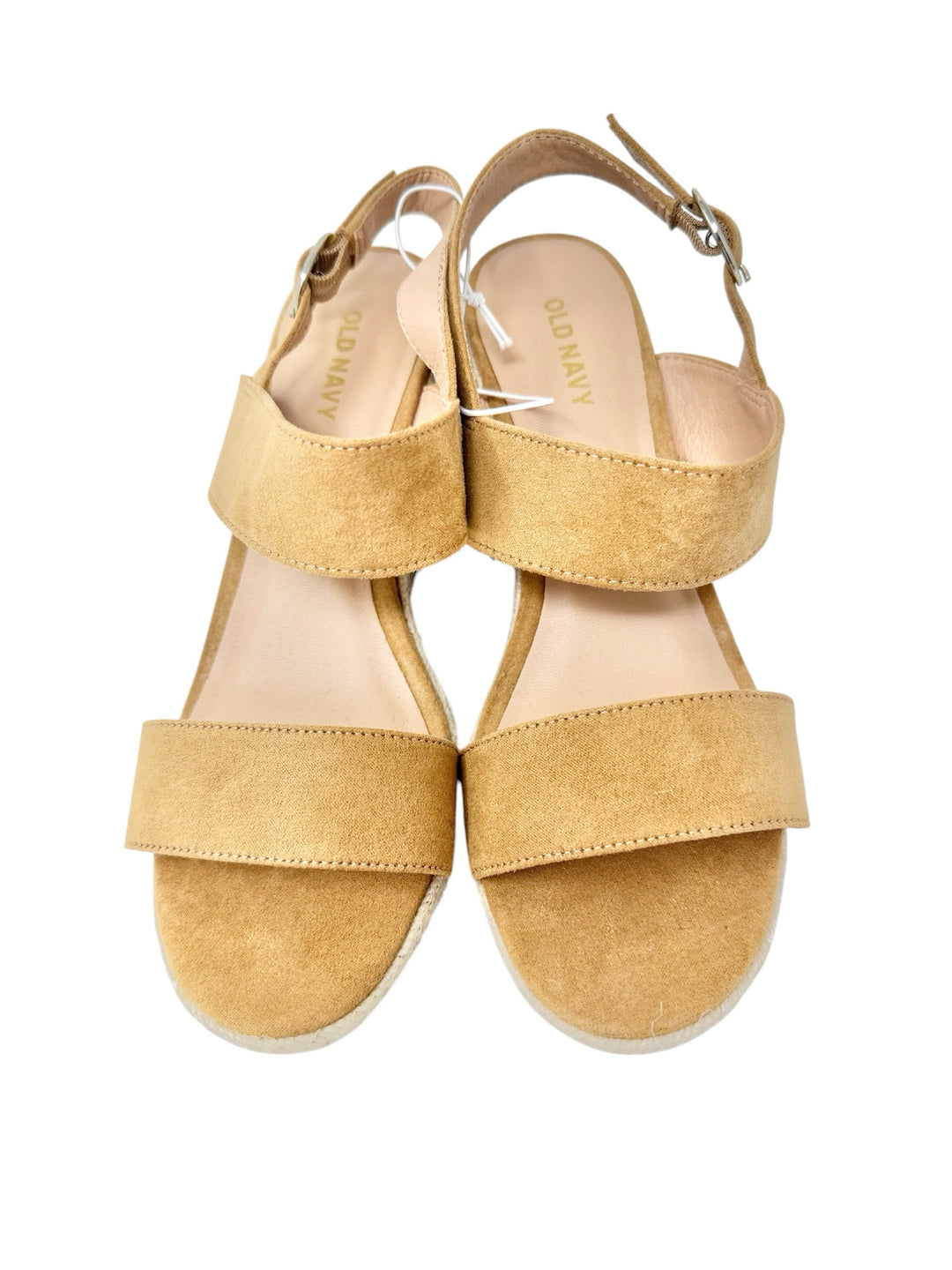 Shoe Size 6 Old Navy Tan Suede Sandals