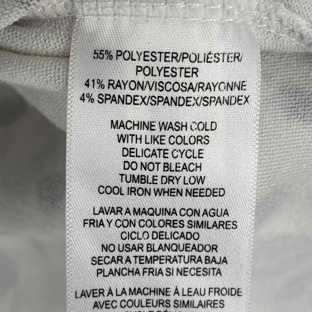 Size L Calvin Klein Cream Knit Shirt