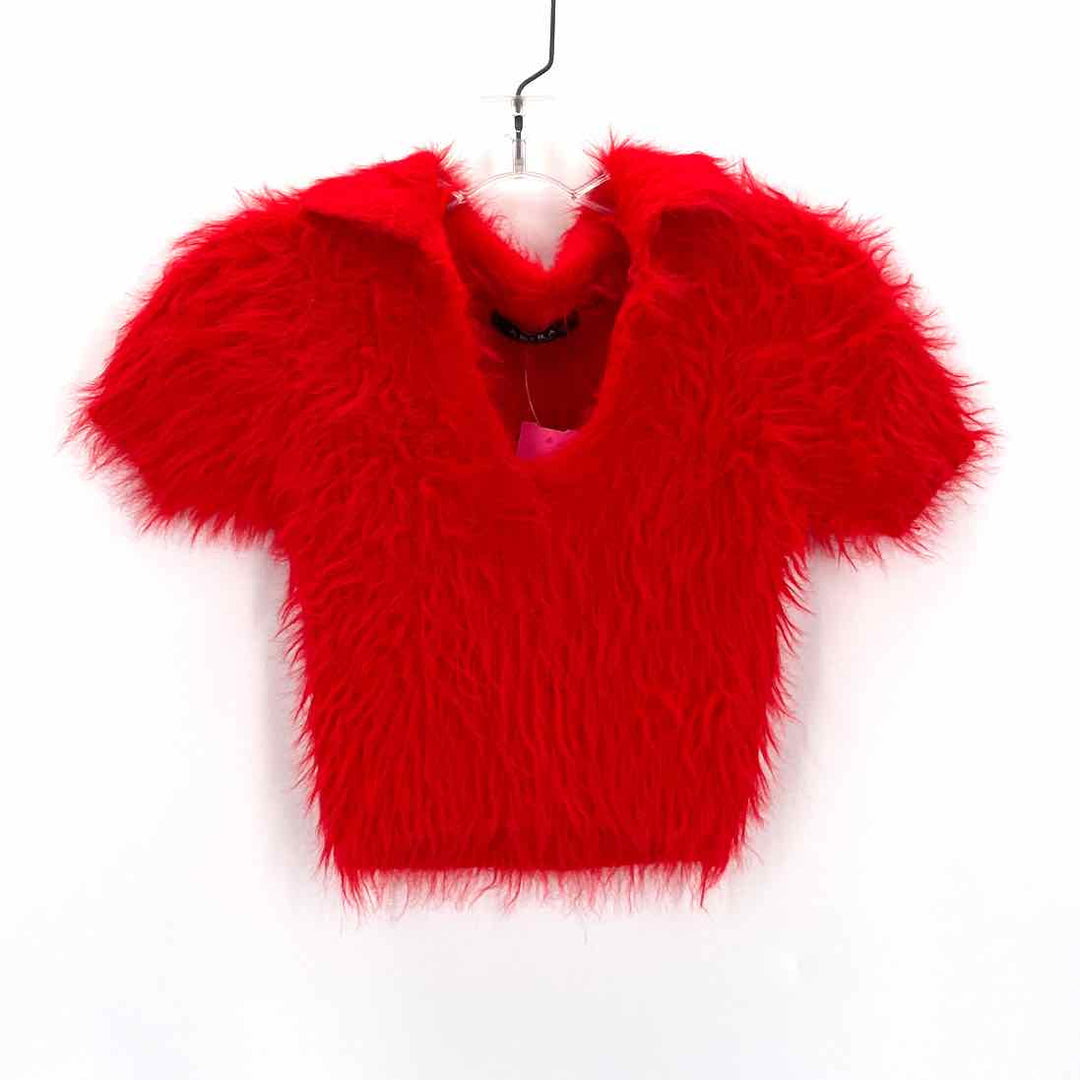 Size S AKIRA Red Knit Sweater