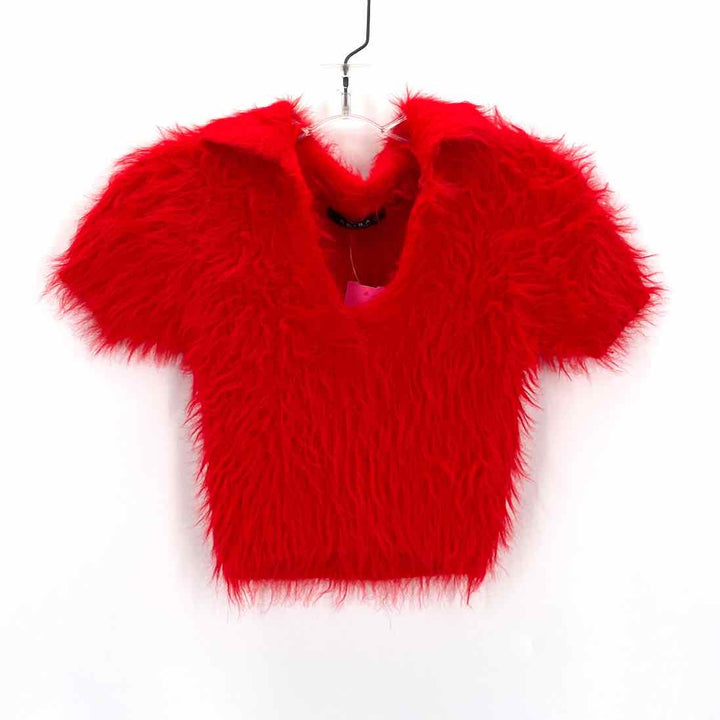 Size S AKIRA Red Knit Sweater