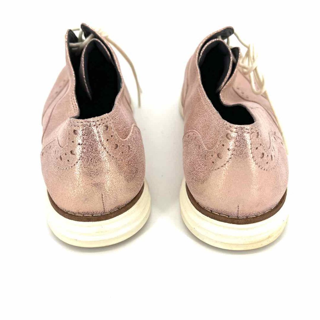 Shoe Size 8.5 Cole Haan Rose Gold Leather Sneakers